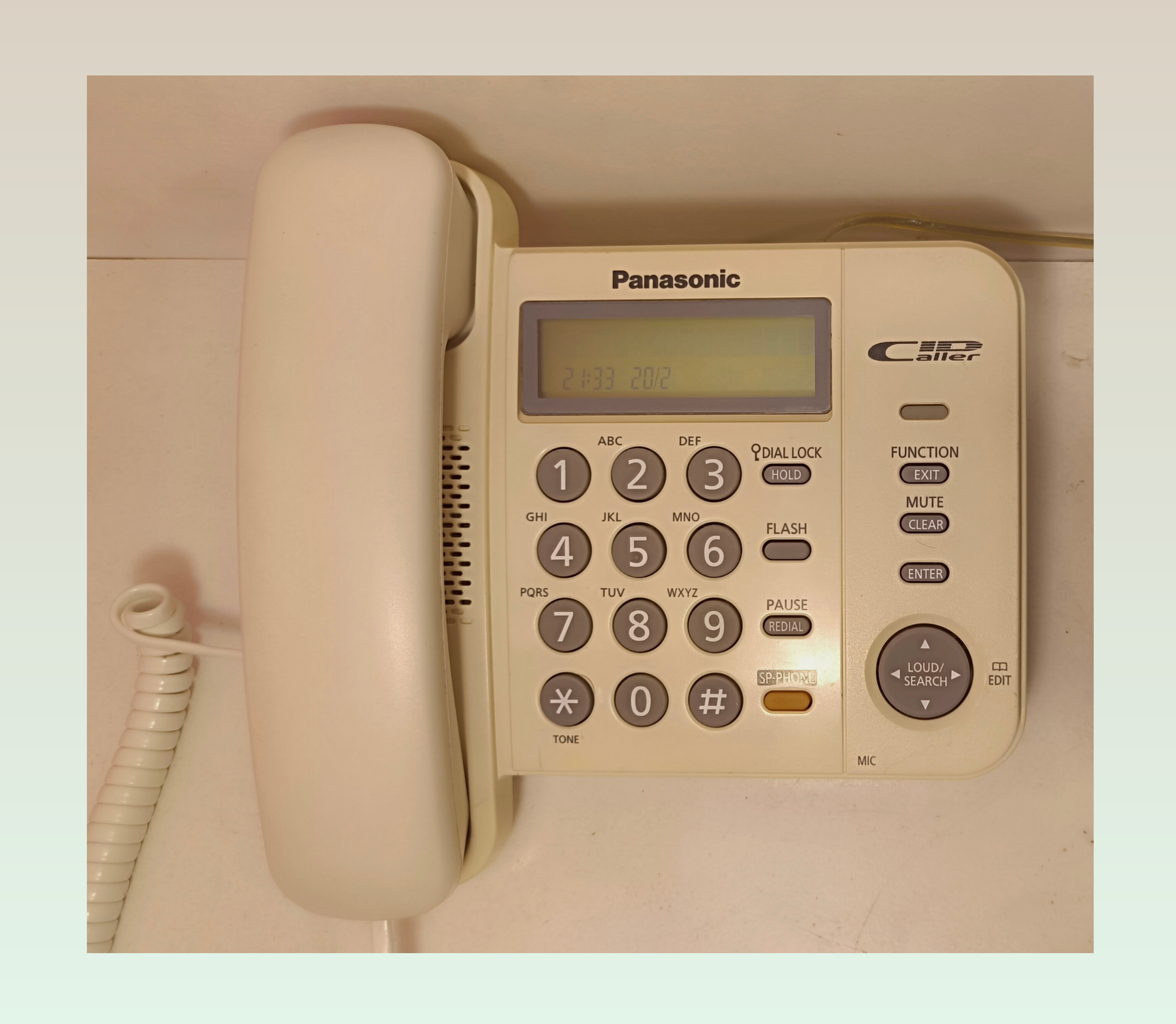 تلفن رومیزی پاناسونیک مدل KX-TS580MX