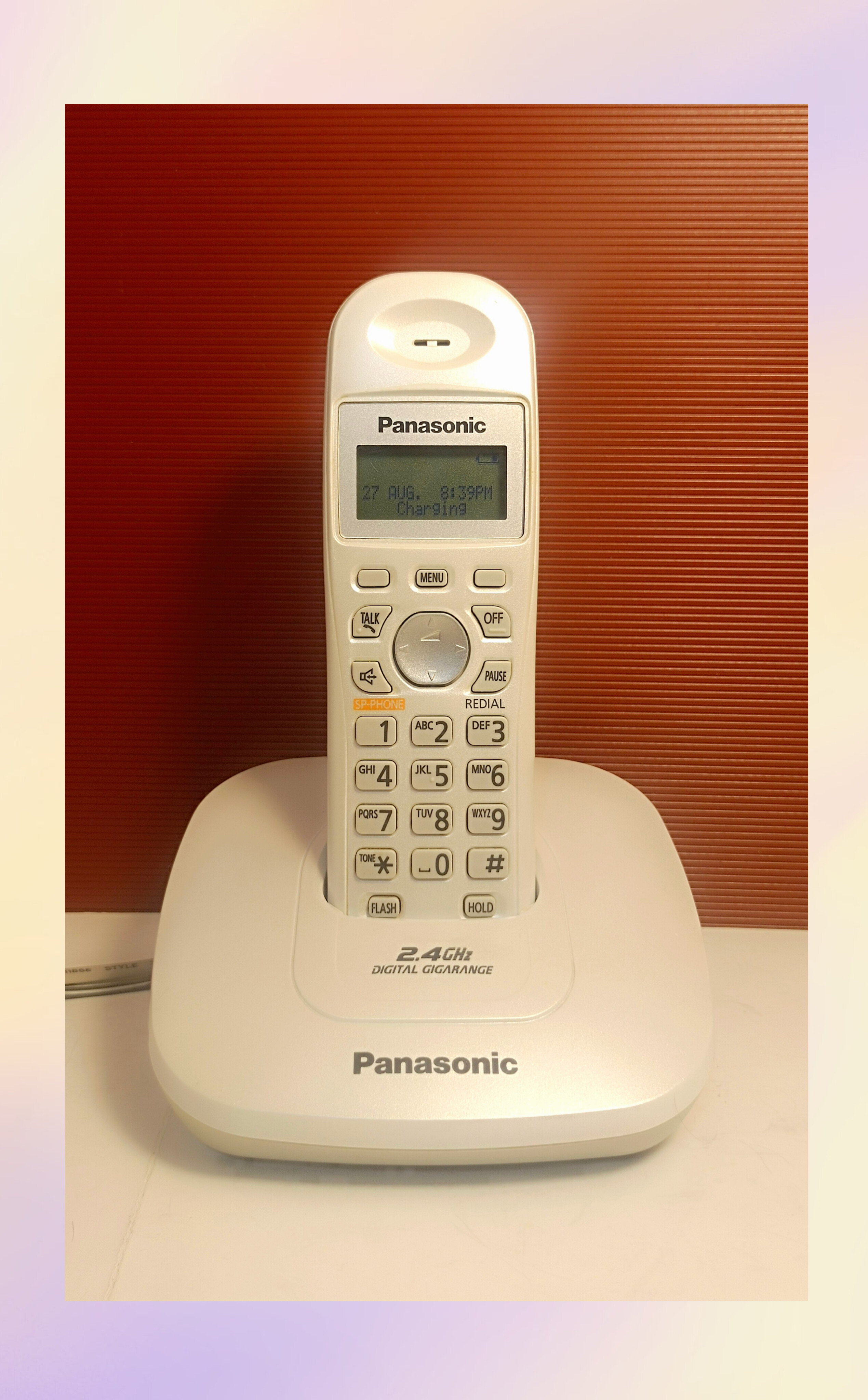 تلفن بی‌سیم پاناسونیک مدل KX-TG3611SX سفید