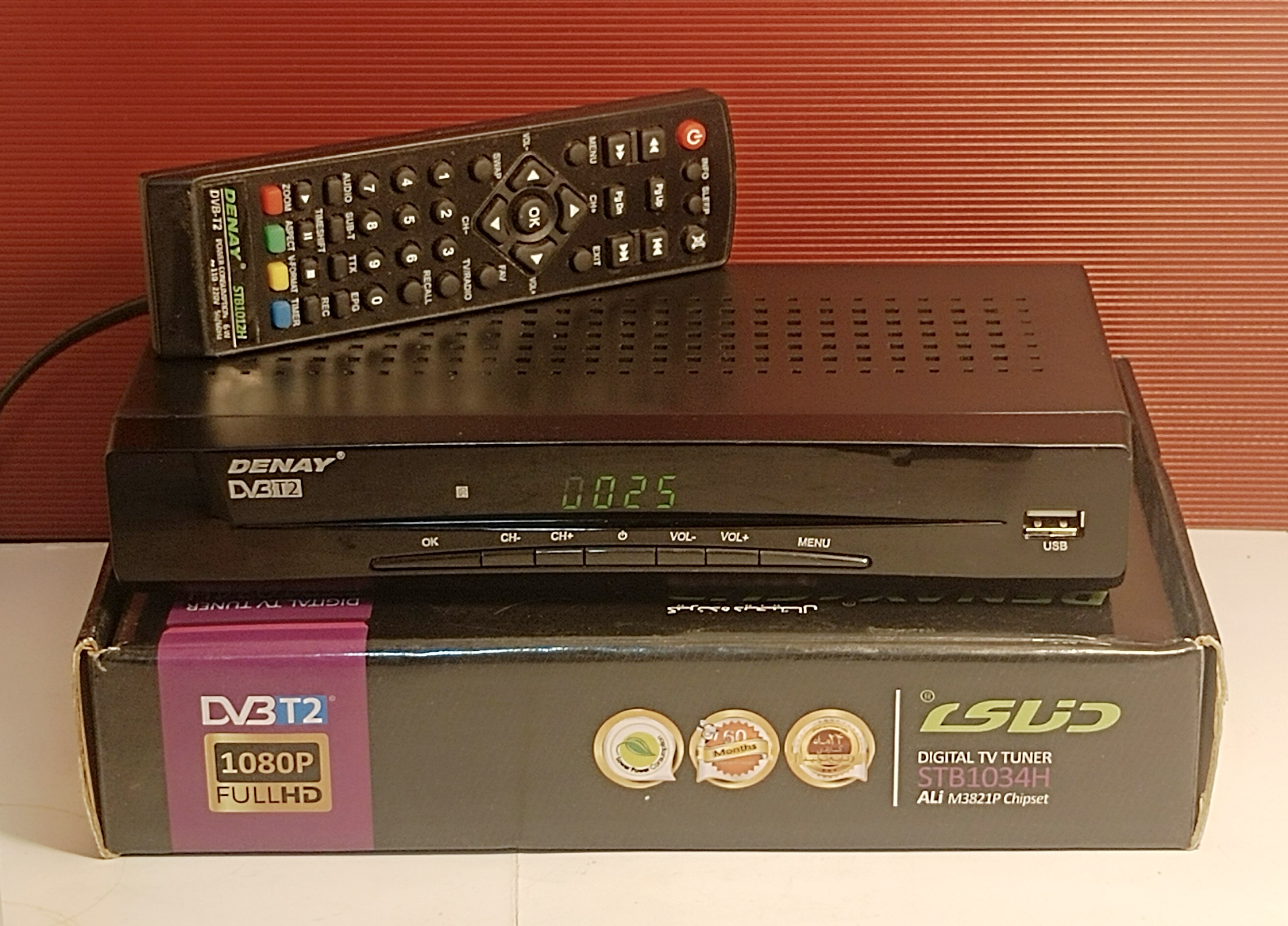 گیرنده دیجیتال دنای مدل STB1034H