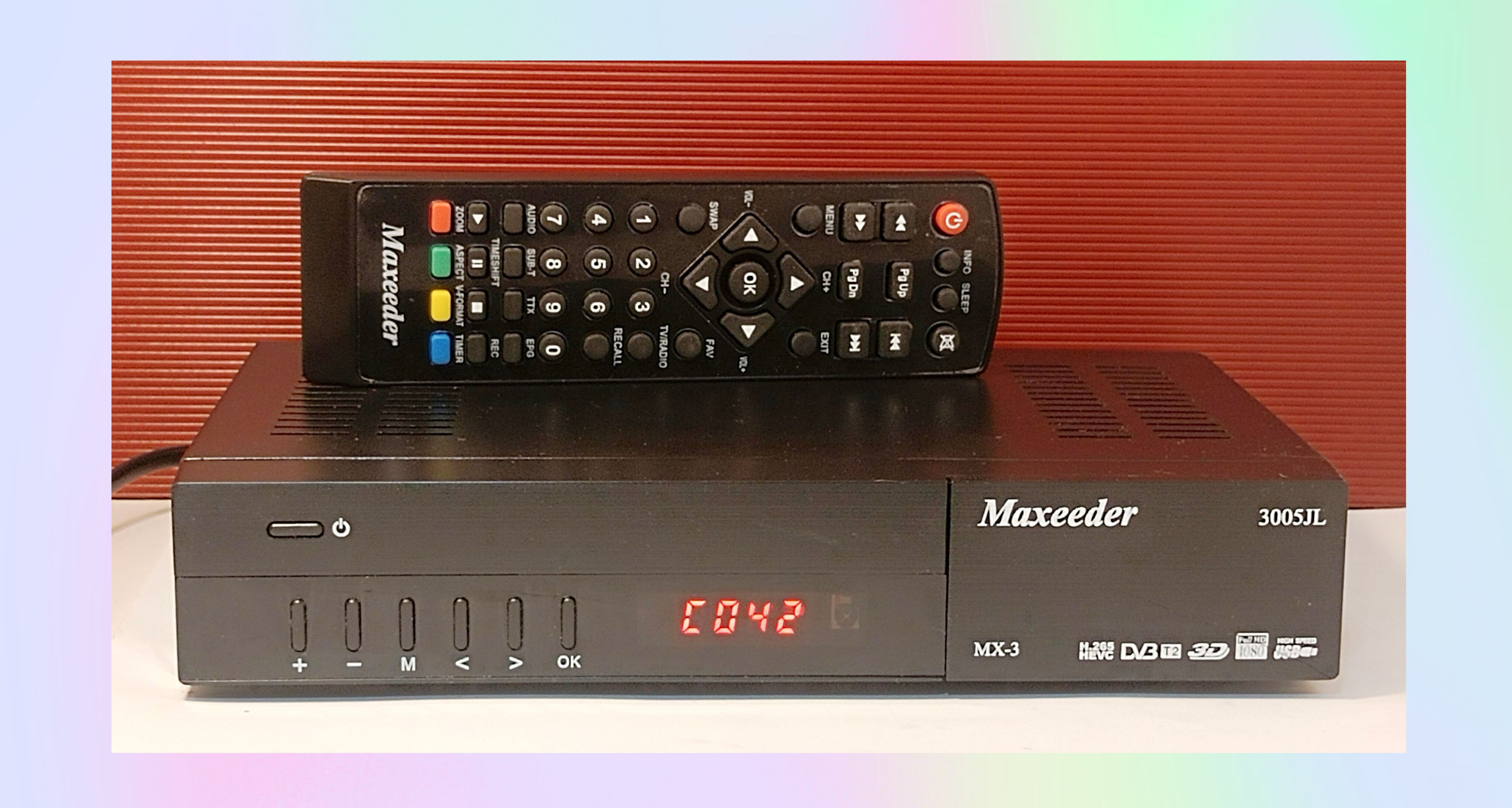 گیرنده دیجیتال مکسیدر MX-3     3005JL