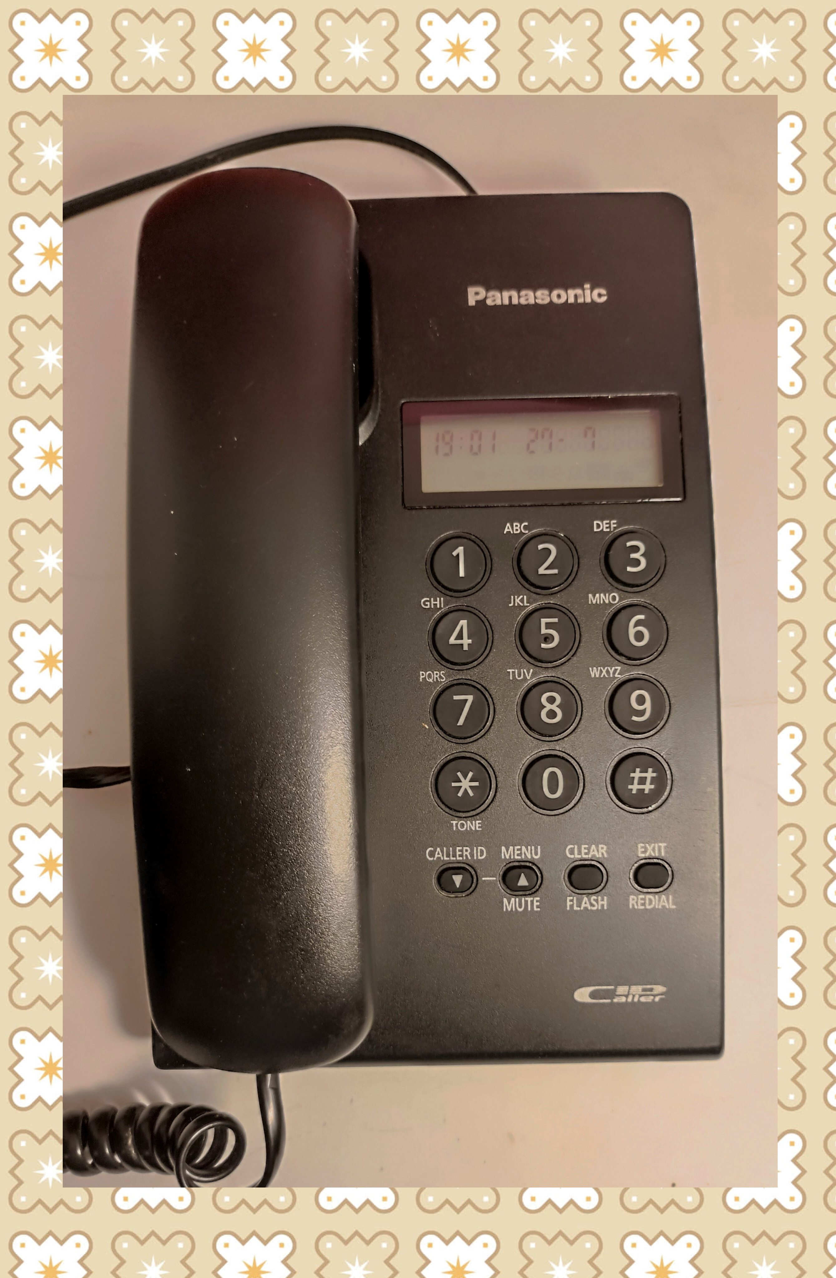تلفن رومیزی پاناسونیک استوک مدل KX-TSC60SX