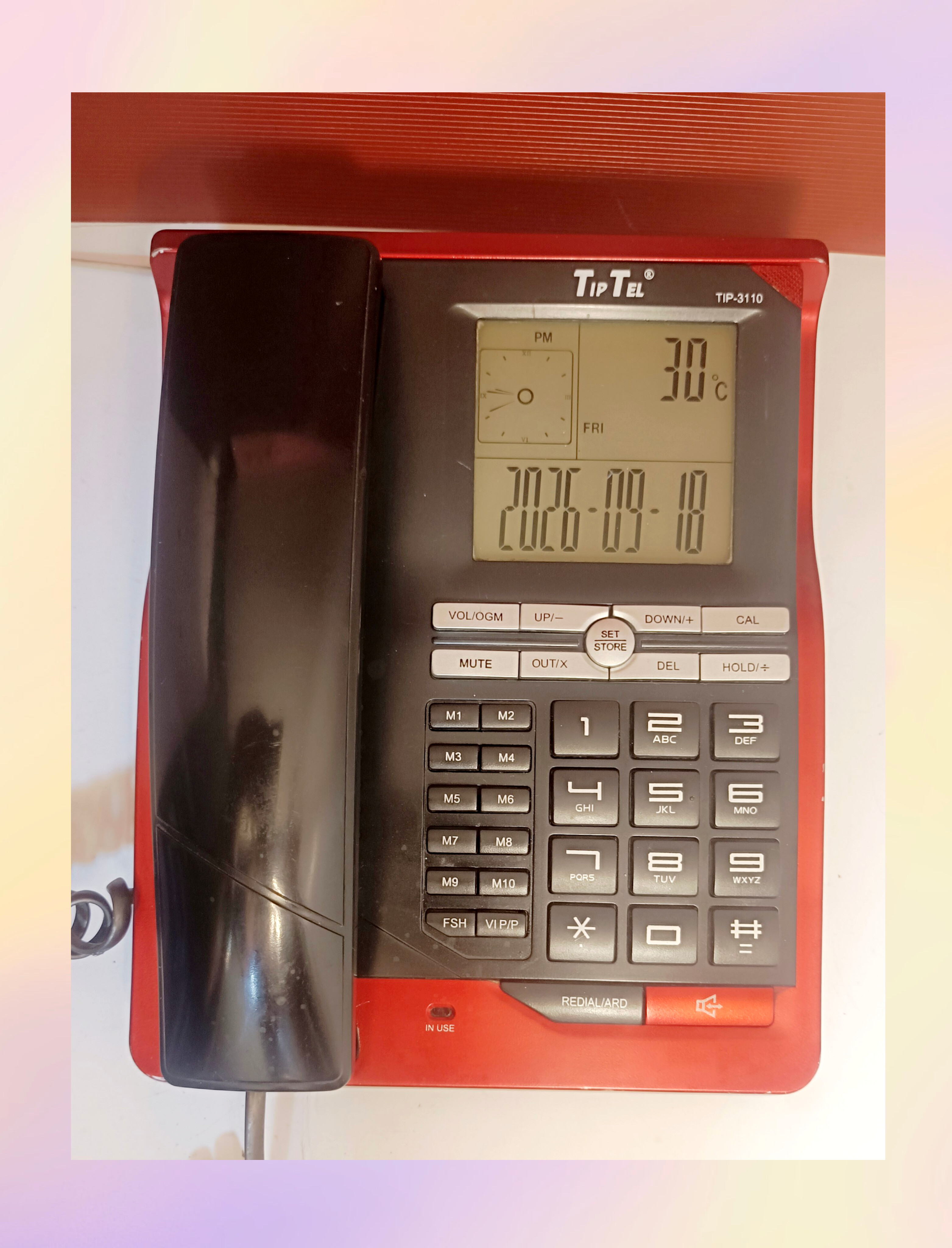 تلفن رومیزی تیپ تل مدل TIP-3110