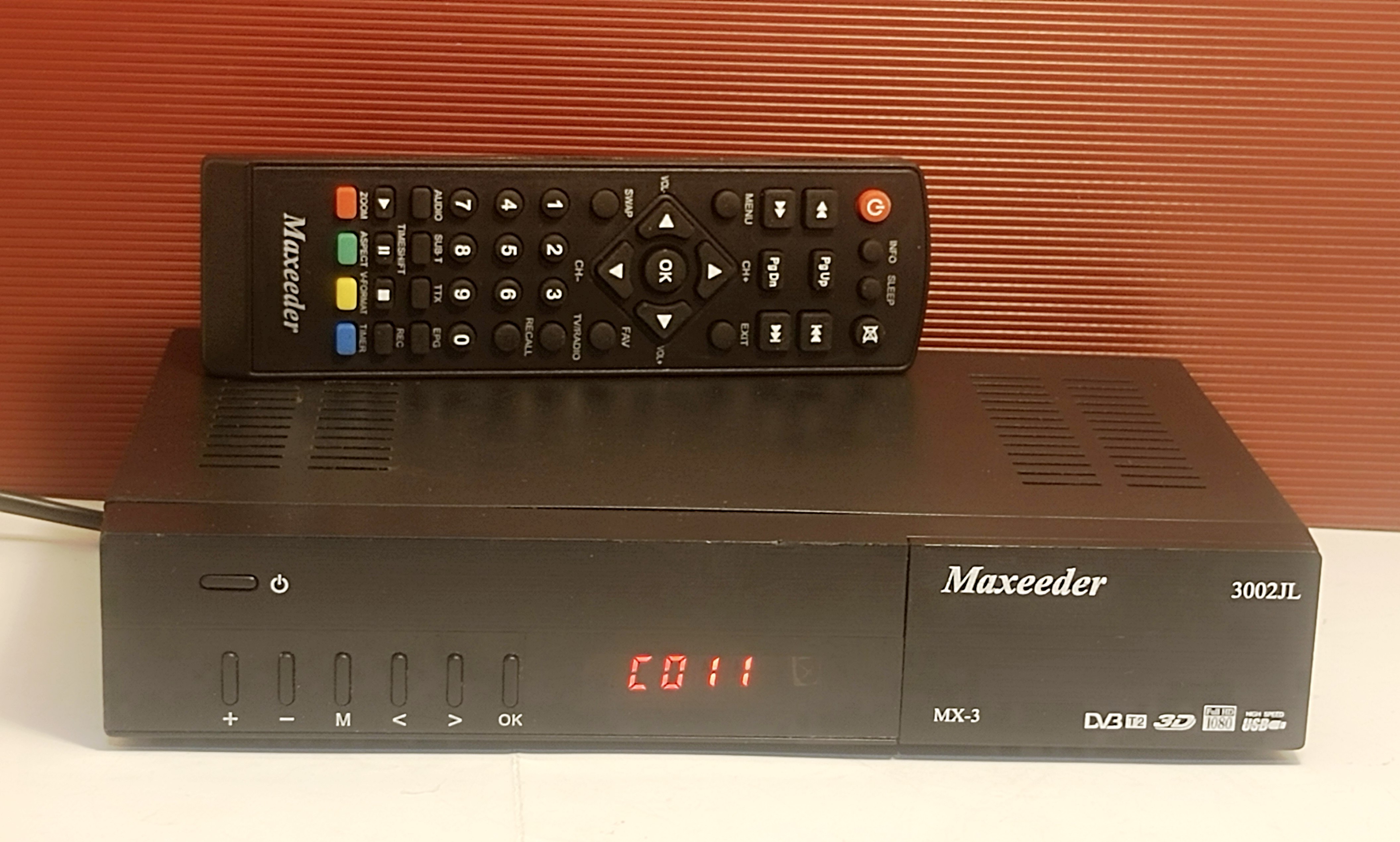 گیرنده دیجیتال مکسیدر MX-3 مدل 3002JL