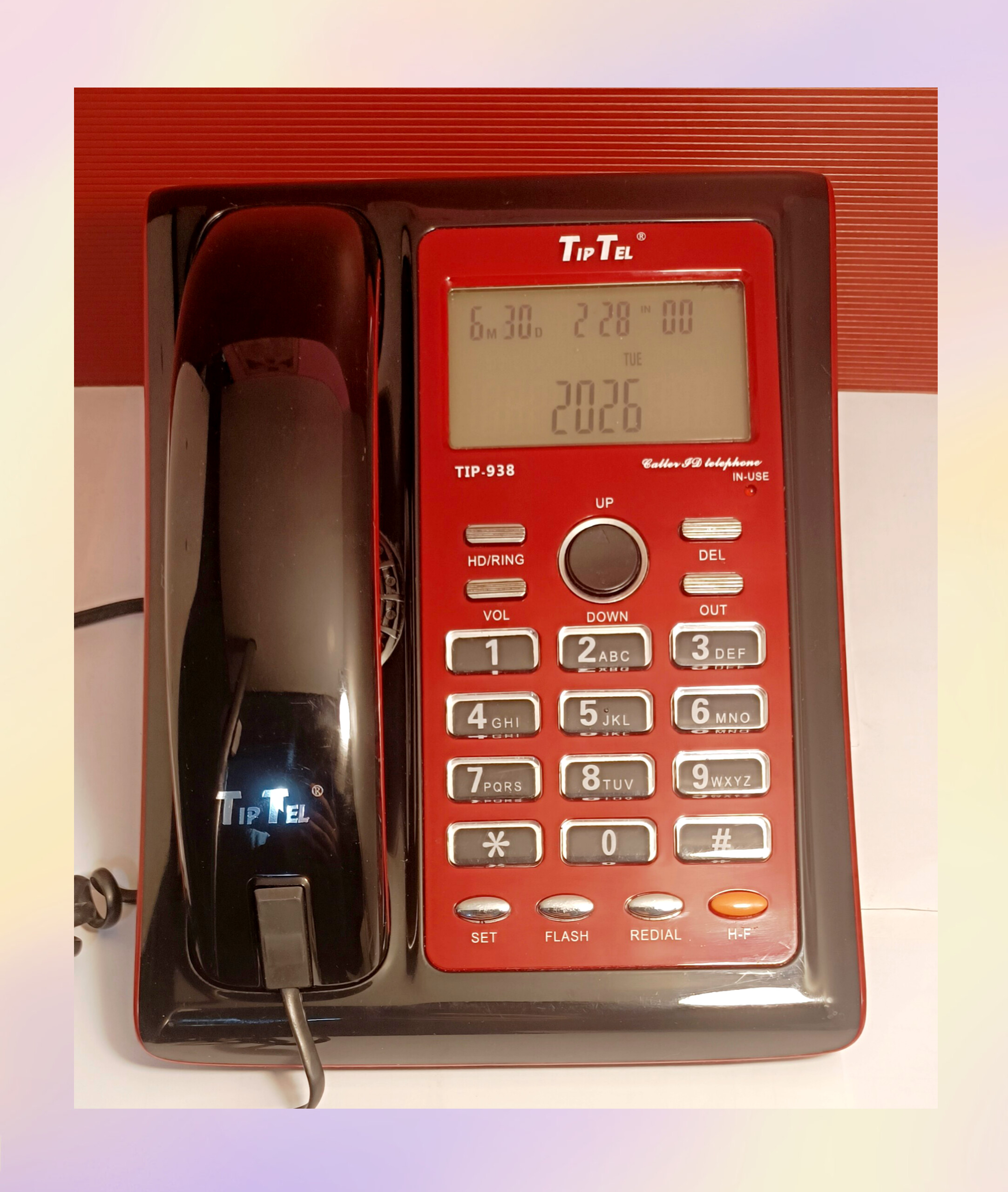 تلفن رومیزی تیپ تل مدل TIP-938