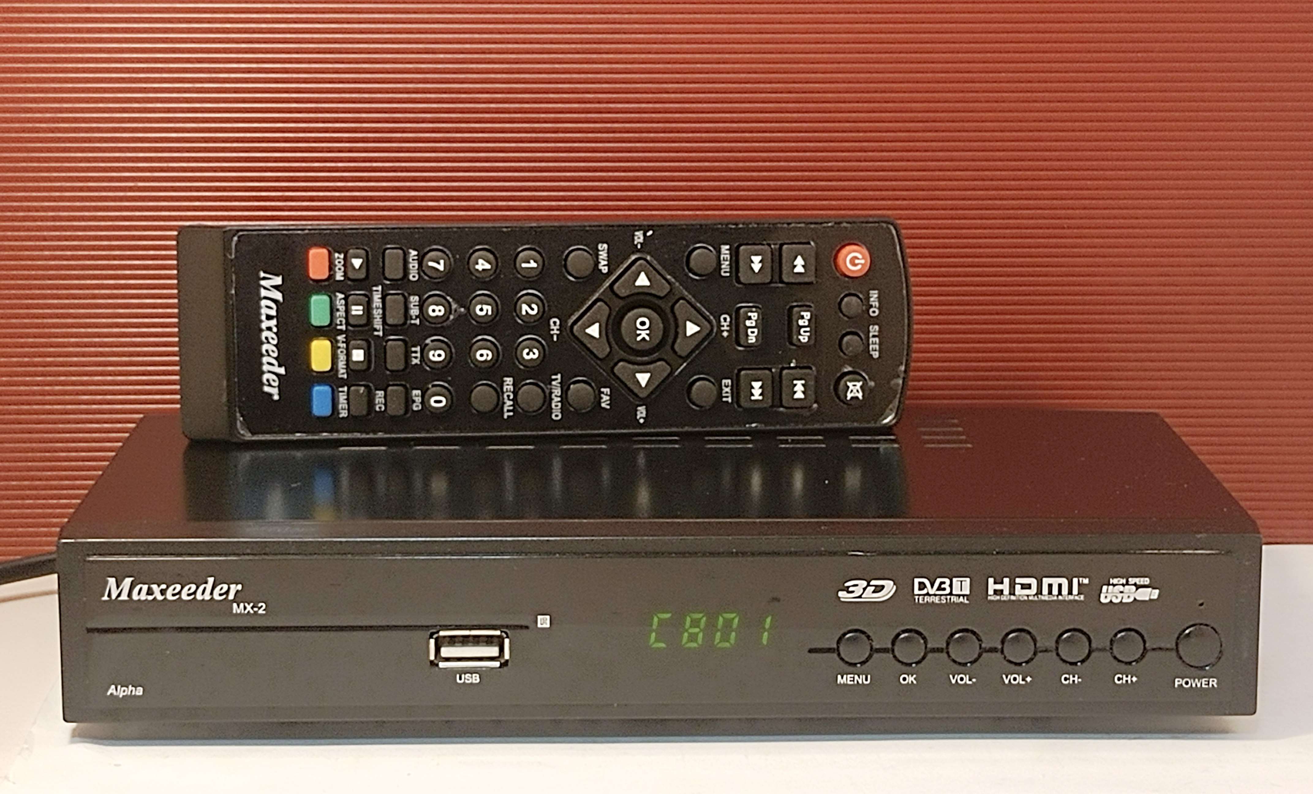 گیرنده دیجیتال مکسیدر  MX-2  مدل  Alpha