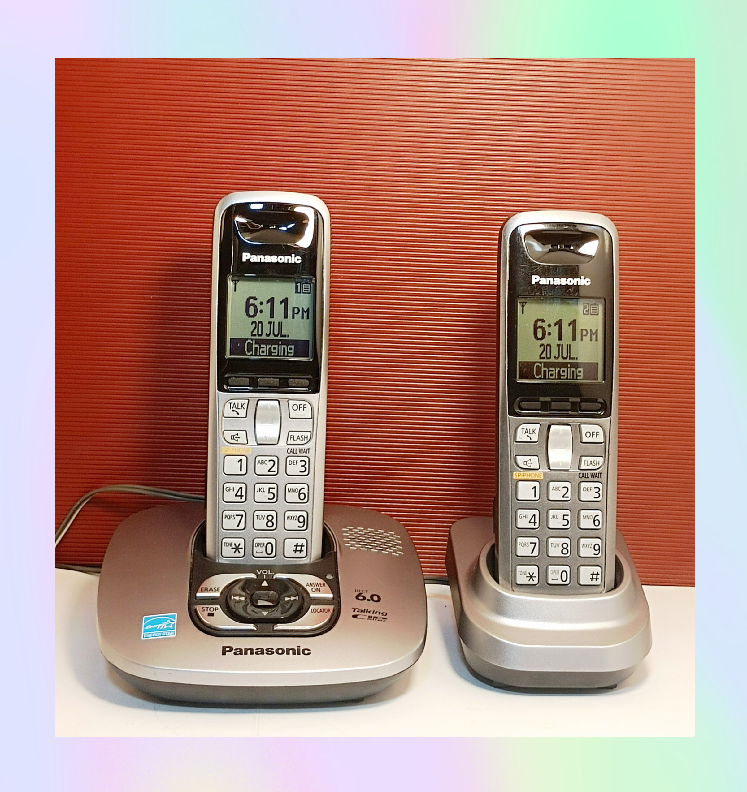 تلفن بی‌سیم پاناسونیک دو گوشی مدل KX-TG6431