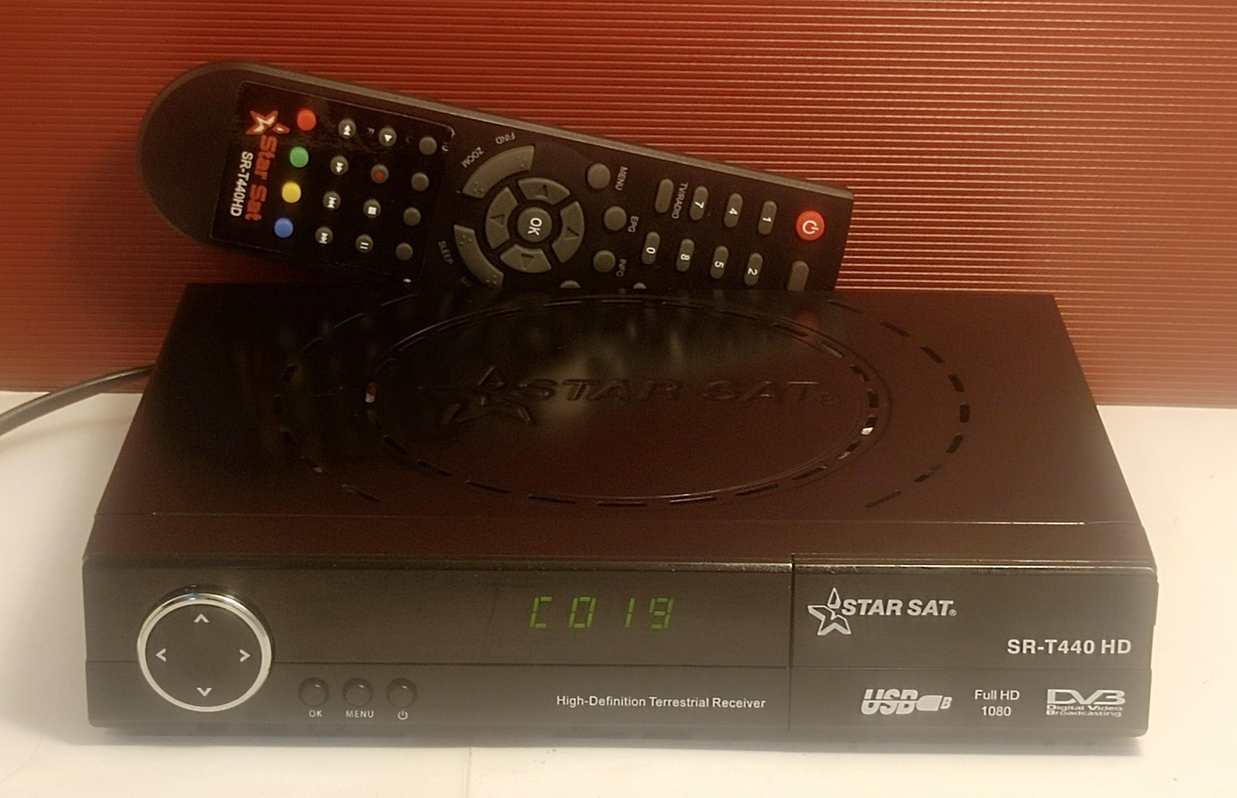 گیرنده دیجیتال شبکه‌های داخلی استارست مدل SR-T440HD  FULL HD 1080