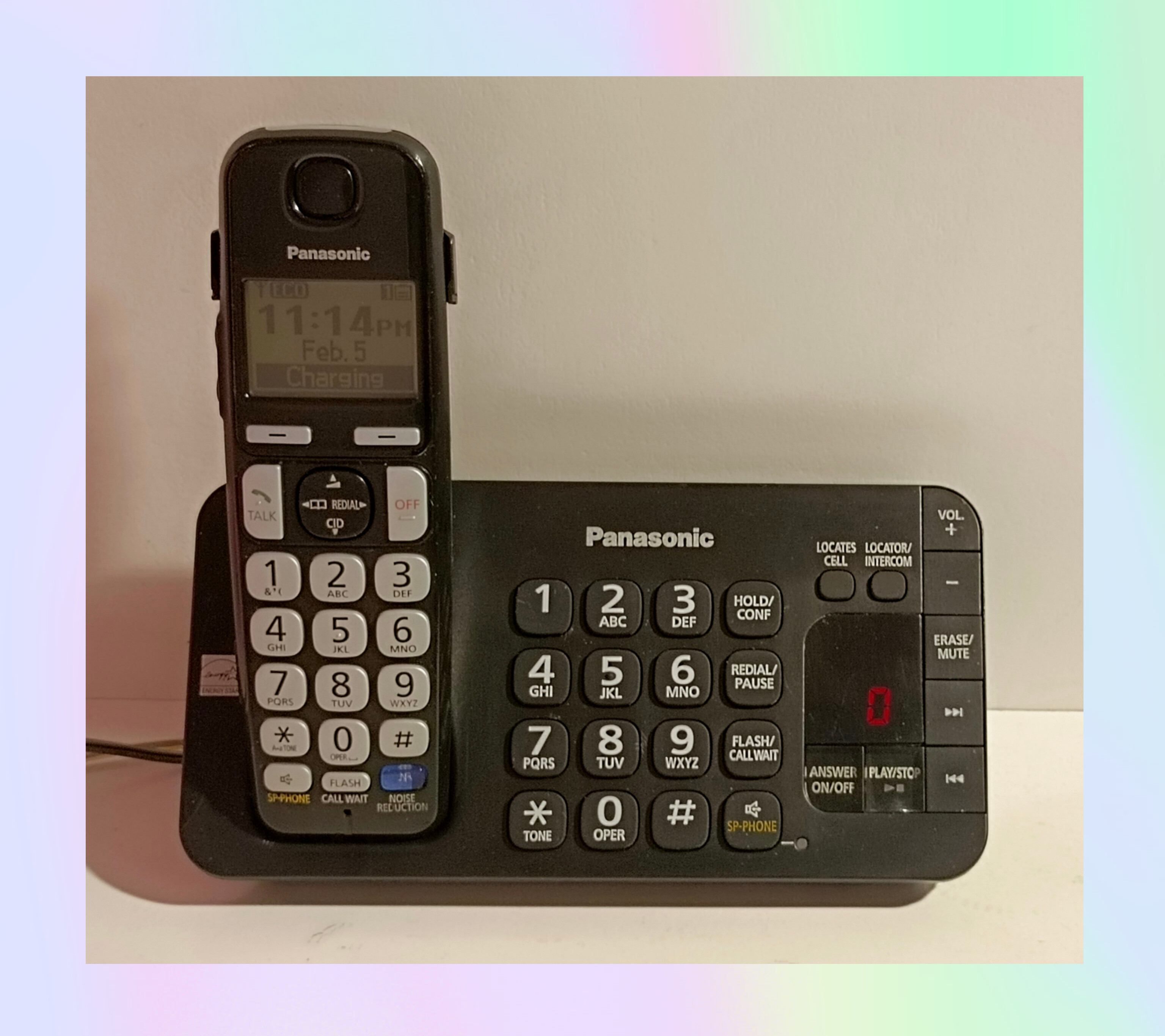 تلفن بی‌سیم پاناسونیک مدل KX-TGE440 تک گوشی