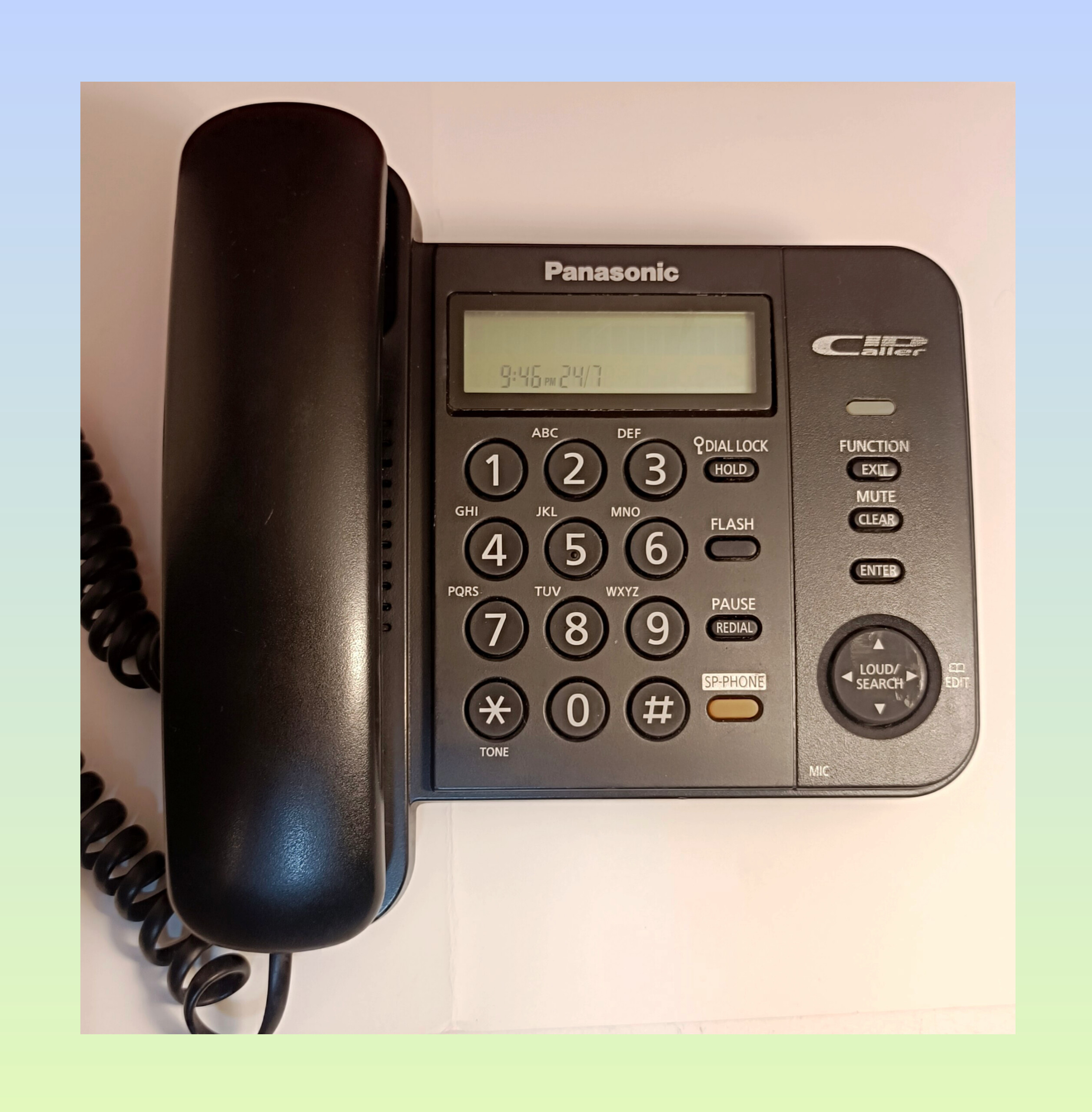 تلفن رومیزی پاناسونیک استوک مدل KX-TS580MX