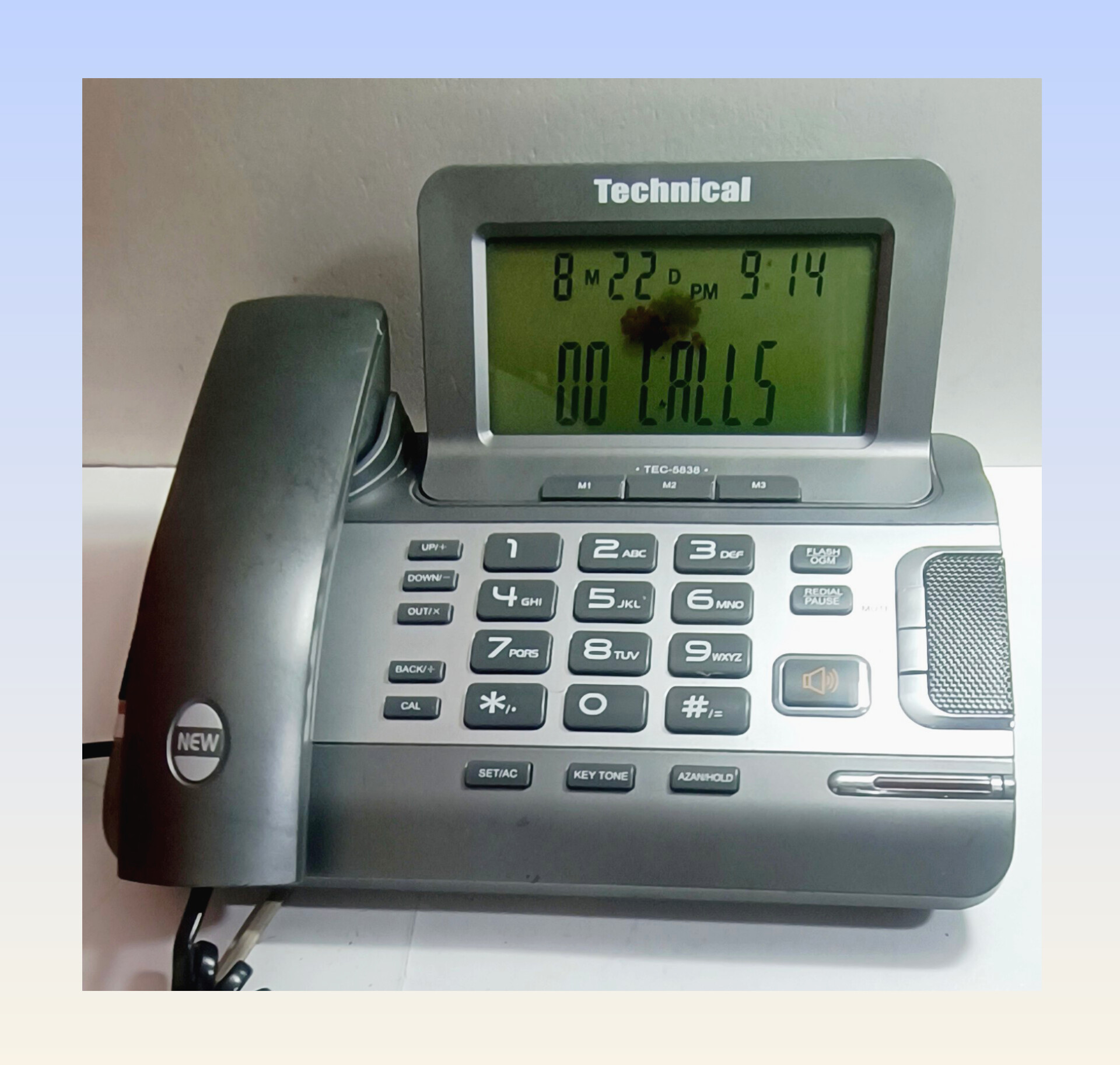 تلفن رومیزی تکنیکال مدل TEC-5838