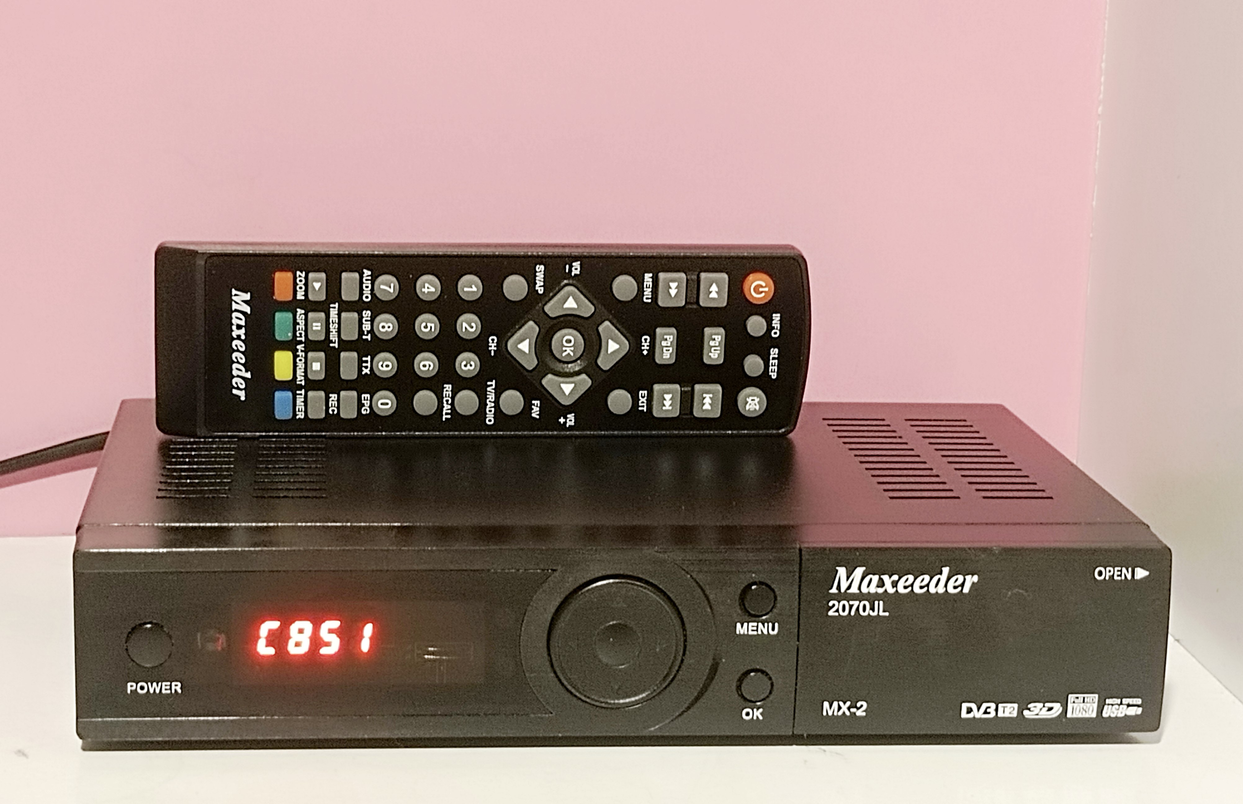 گیرنده دیجیتال مکسیدر MX-2 مدل 2070JL