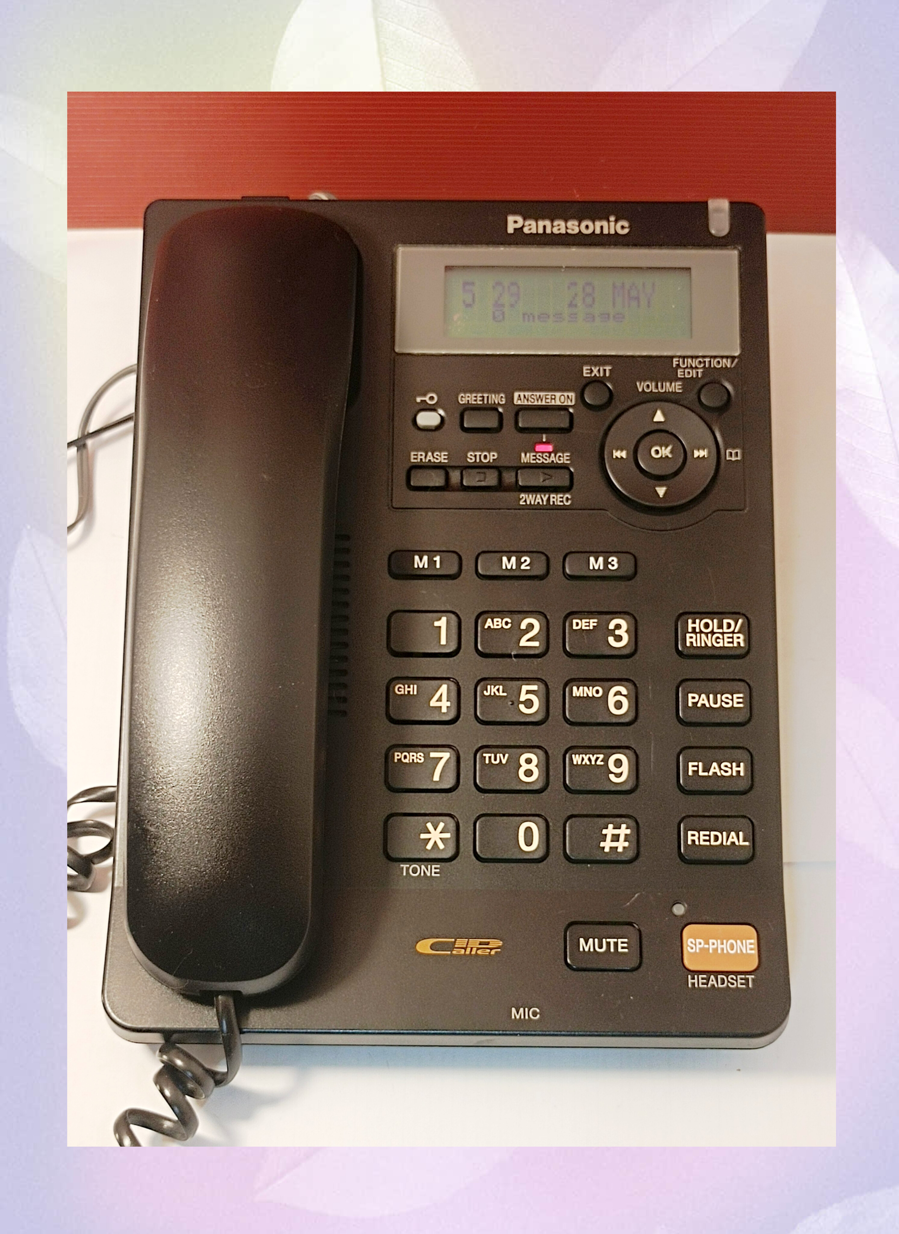 تلفن رومیزی پاناسونیک مدل KX-TS620BX