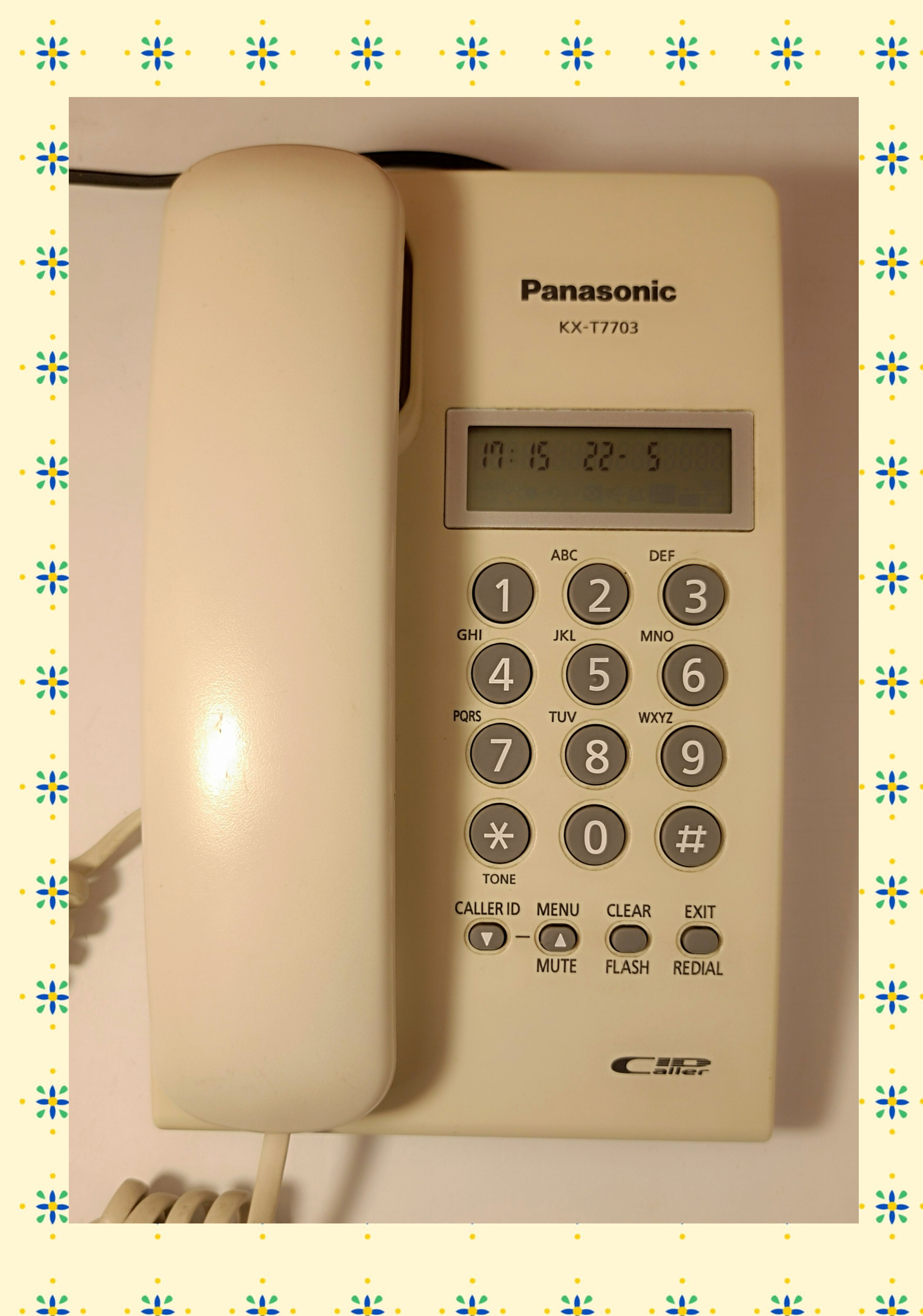 تلفن رومیزی پاناسونیک مدل KX-T7703