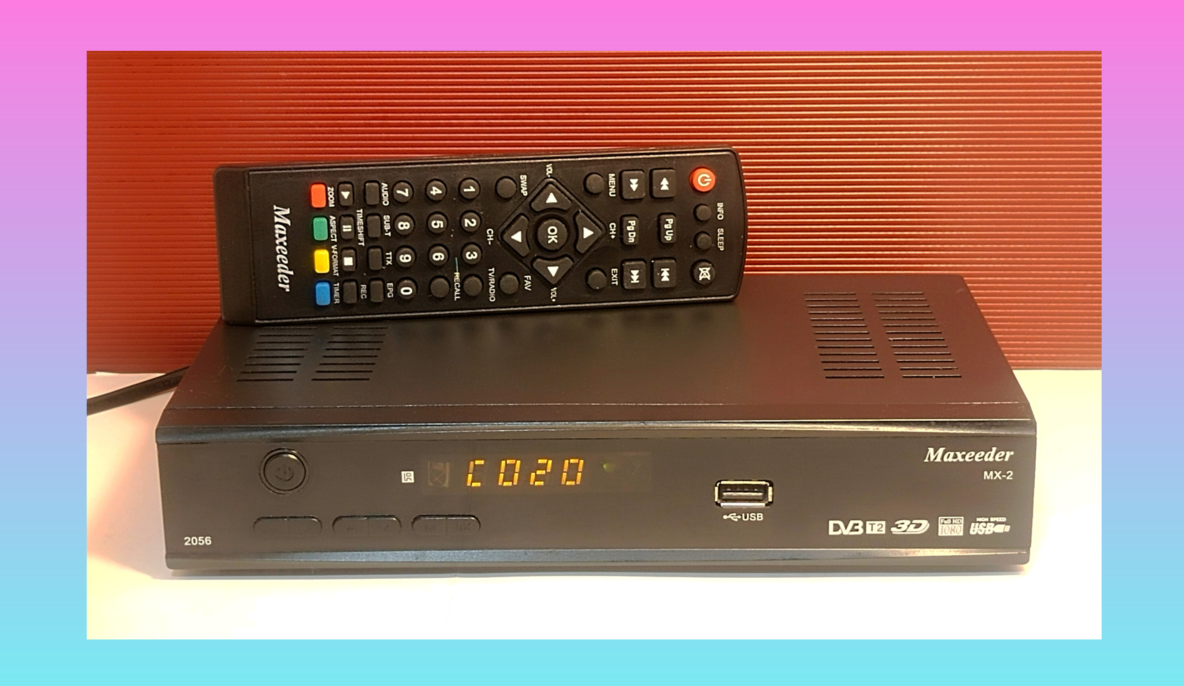 گیرنده دیجیتال مکسیدر MX-2 مدل 2056
