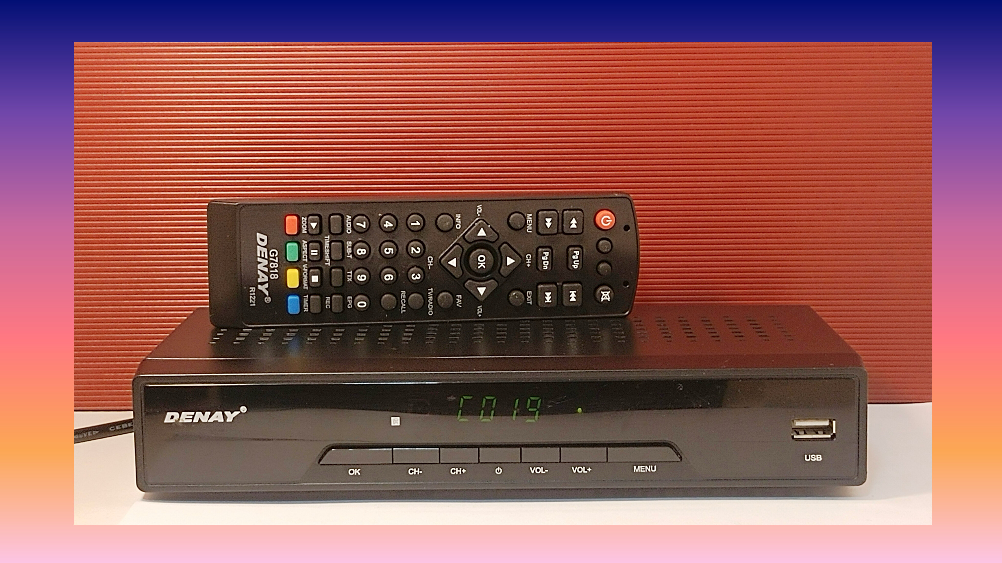 گیرنده دیجیتال دنای مدل STB802T2