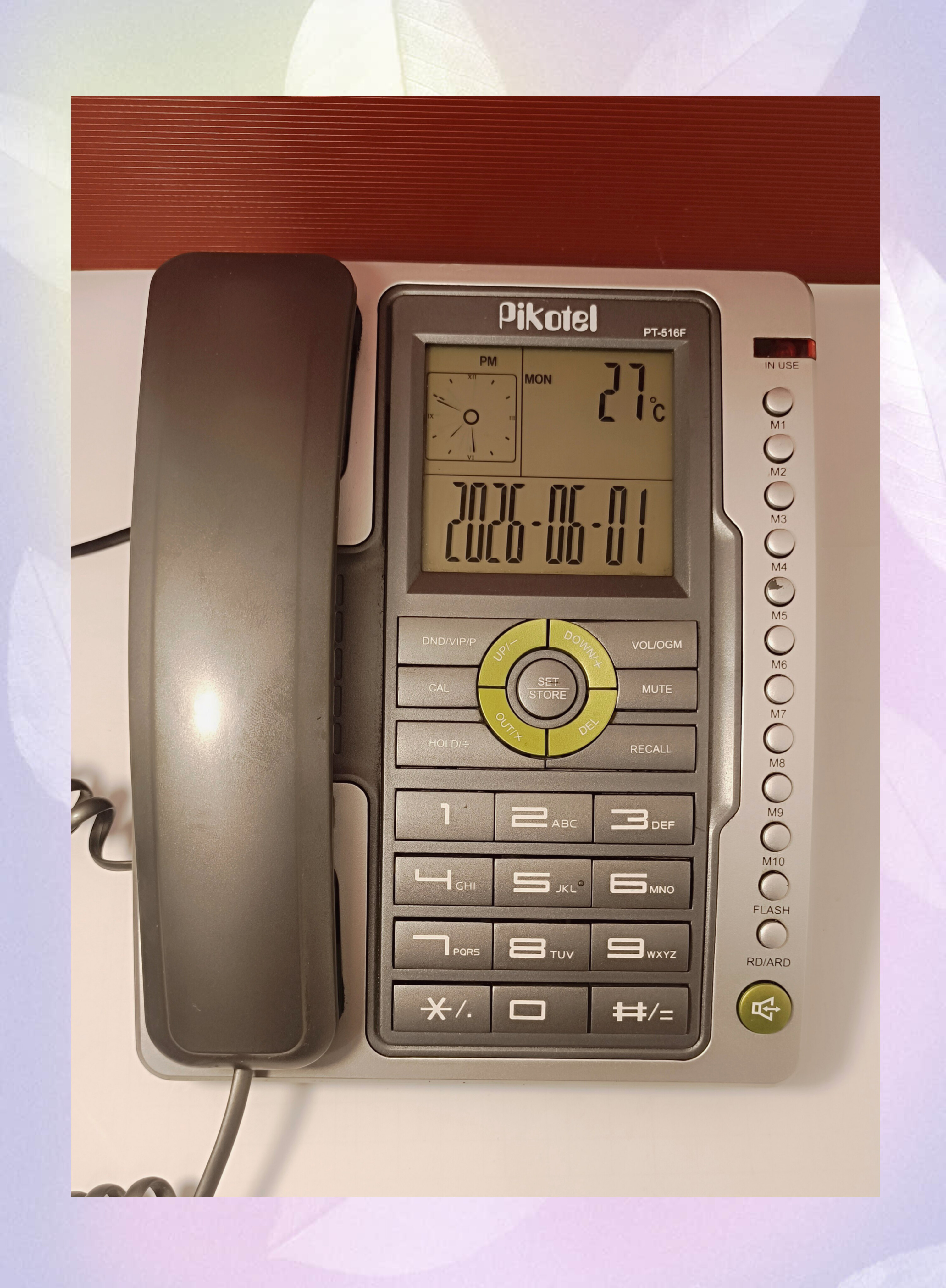 تلفن رومیزی پیکوتل مدل PT-516F