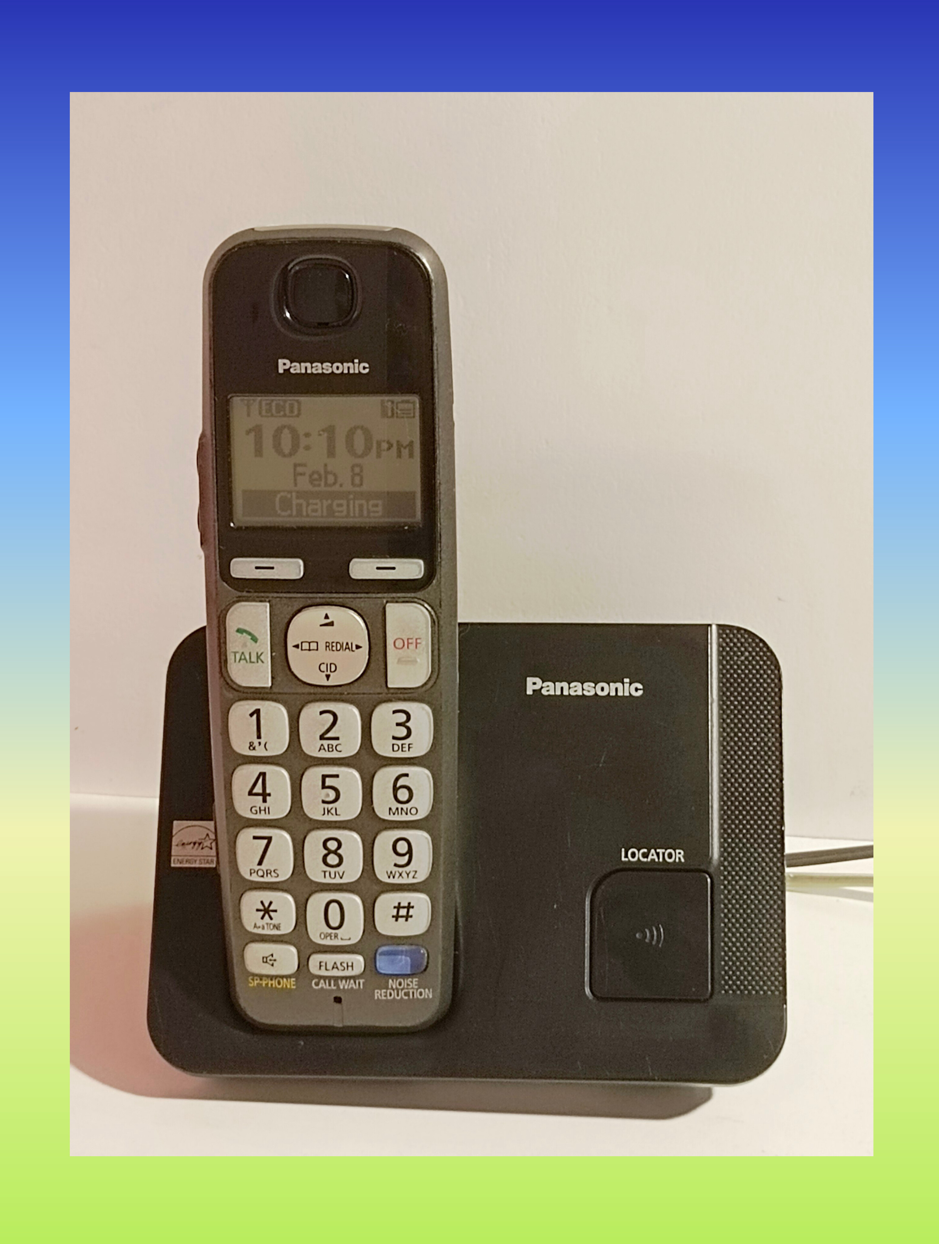 تلفن بی‌سیم پاناسونیک استوک مدل KX-TGE210